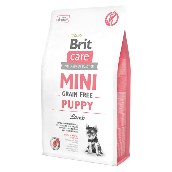 Hrană uscată câini Brit Care - Mini - Junior - Miel - 2kg