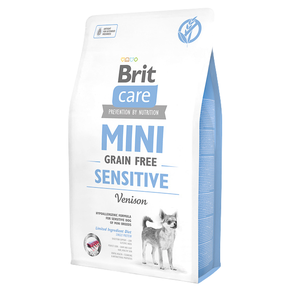 Hrană uscată câini Brit Care - Mini Sensitive - Vânat - 2kg