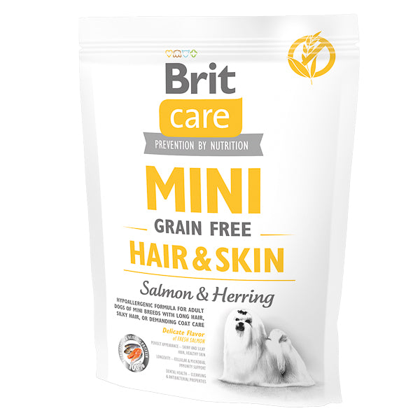 Hrană uscată câini Brit Care - Adult - Talie mică - Hypoallergenic - Somon și Hering - 400 g