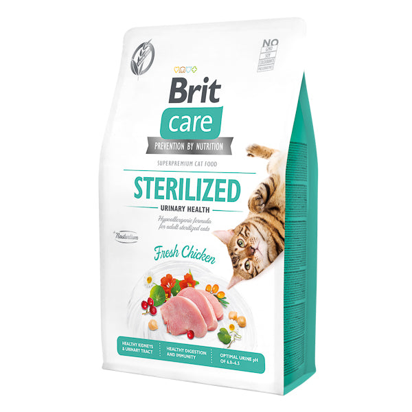 Hrană uscată pisică Brit Care - Pisică sterilizată Urinary - Pui - 2 kg