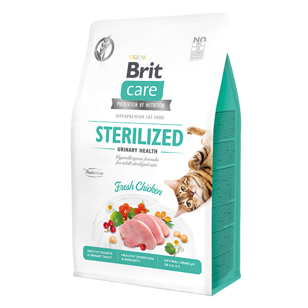Hrană uscată pisică Brit Care - Pisică sterilizată Urinary - Pui - 400 g