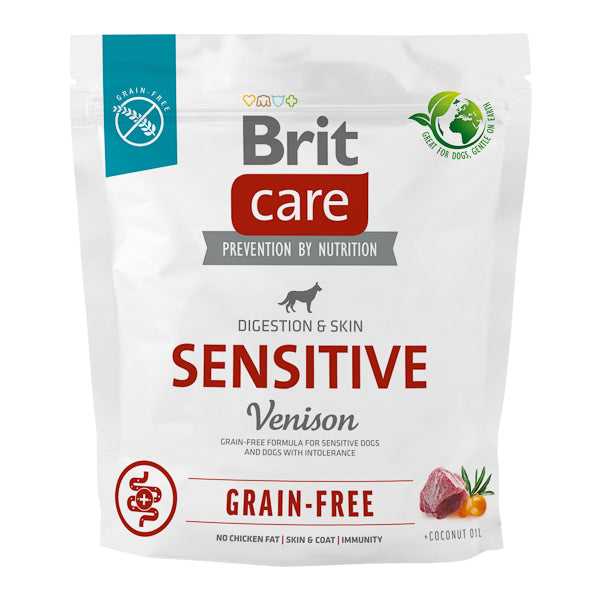Hrană uscată câini Brit Care - Sensibil - Vânat - 1 kg