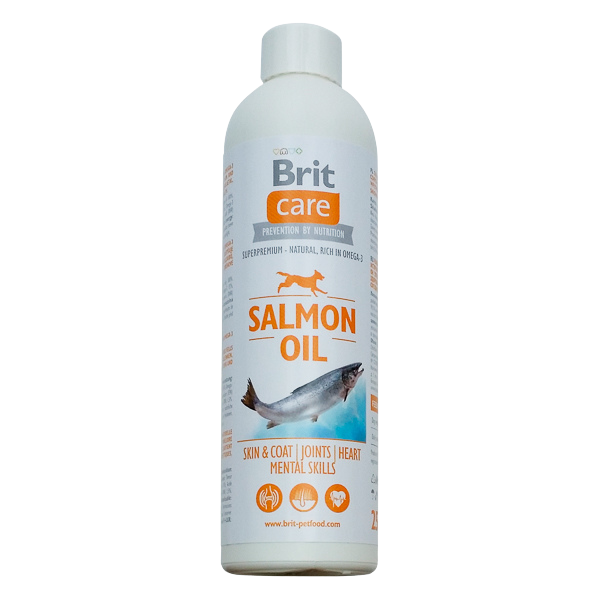 Ulei de somon Brit Care pentru câini și pisici - 250 ml.