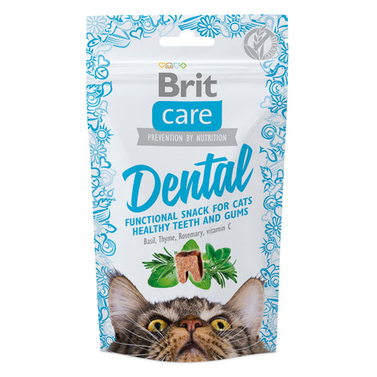 Recompense pisici Brit Care - Dental - Rozmarin și Vitamina C - 50 g