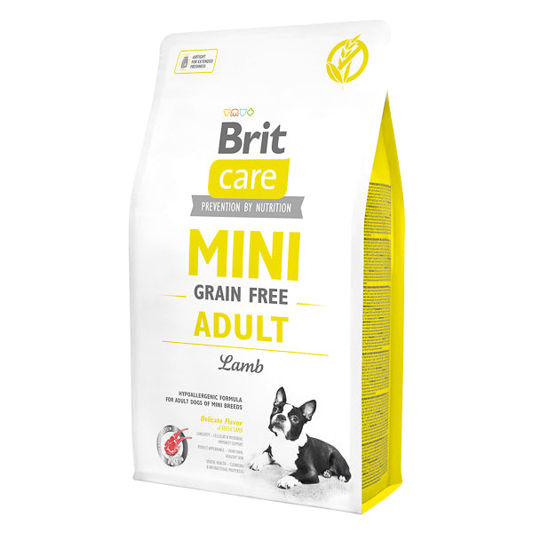 Hrană uscată câini Brit Care - Mini - Adult - Miel - 2kg