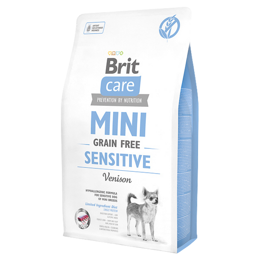Hrană uscată câini Brit Care - Mini Sensitive - Vânat - 2kg