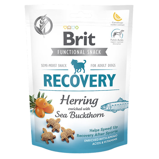 Recompense câini Brit Care - Adult - Recuperare - Hering și Cătină - 150 g