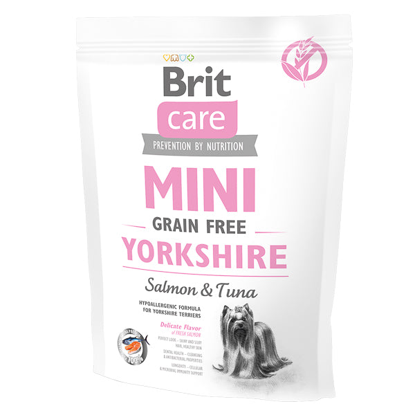Hrană uscată câini Brit Care - Yorkshire - Somon și Ton - 400 g
