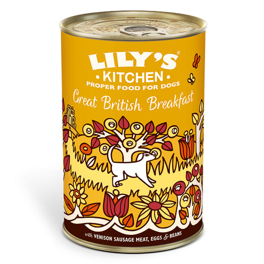 Hrană umedă câini Lily's Kitchen - Vânat și ouă - 400g