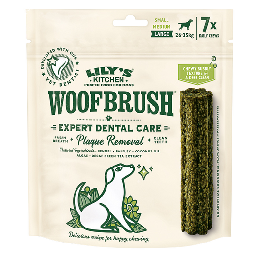 Recompense câini Lily's Kitchen - Dental Stick - Talie mare - Sănătate dentară - 7 buc.