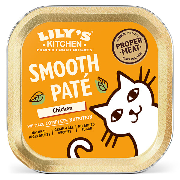 Hrană umedă pisici Lily's Kitchen - Pate Fin Pui - 85g