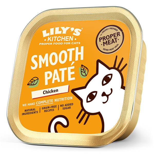Hrană umedă pisici Lily's Kitchen - Pate Fin Pui - 85g