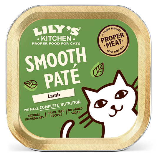 Hrană umedă pisici Lily's Kitchen - Pate Fin Miel - 85g