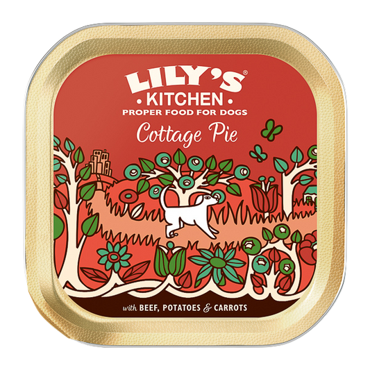 Hrană umedă câini Lily's Kitchen - Vită și Morcovi - 150g