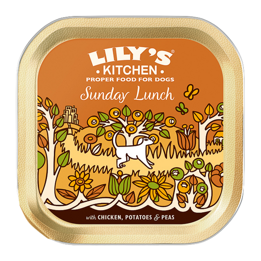 Hrană umedă câini Lily's Kitchen - Pui și Cartofi - 150g