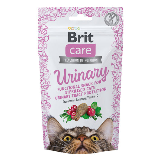 Recompense pisici Brit Care - Urinary - Merișoare și Vitamina C - 50 g