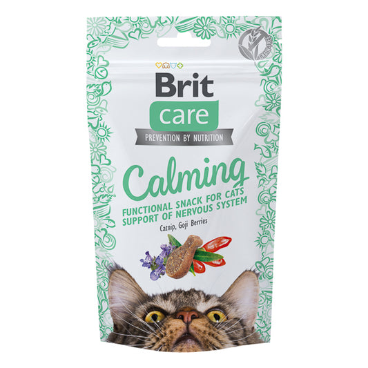 Recompense pisici Brit Care - Calming - Goji și Catnip - 50 g