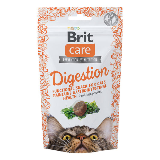 Recompense pisici Brit Care - Digestie - Fenicul și Alge marine - 50 g