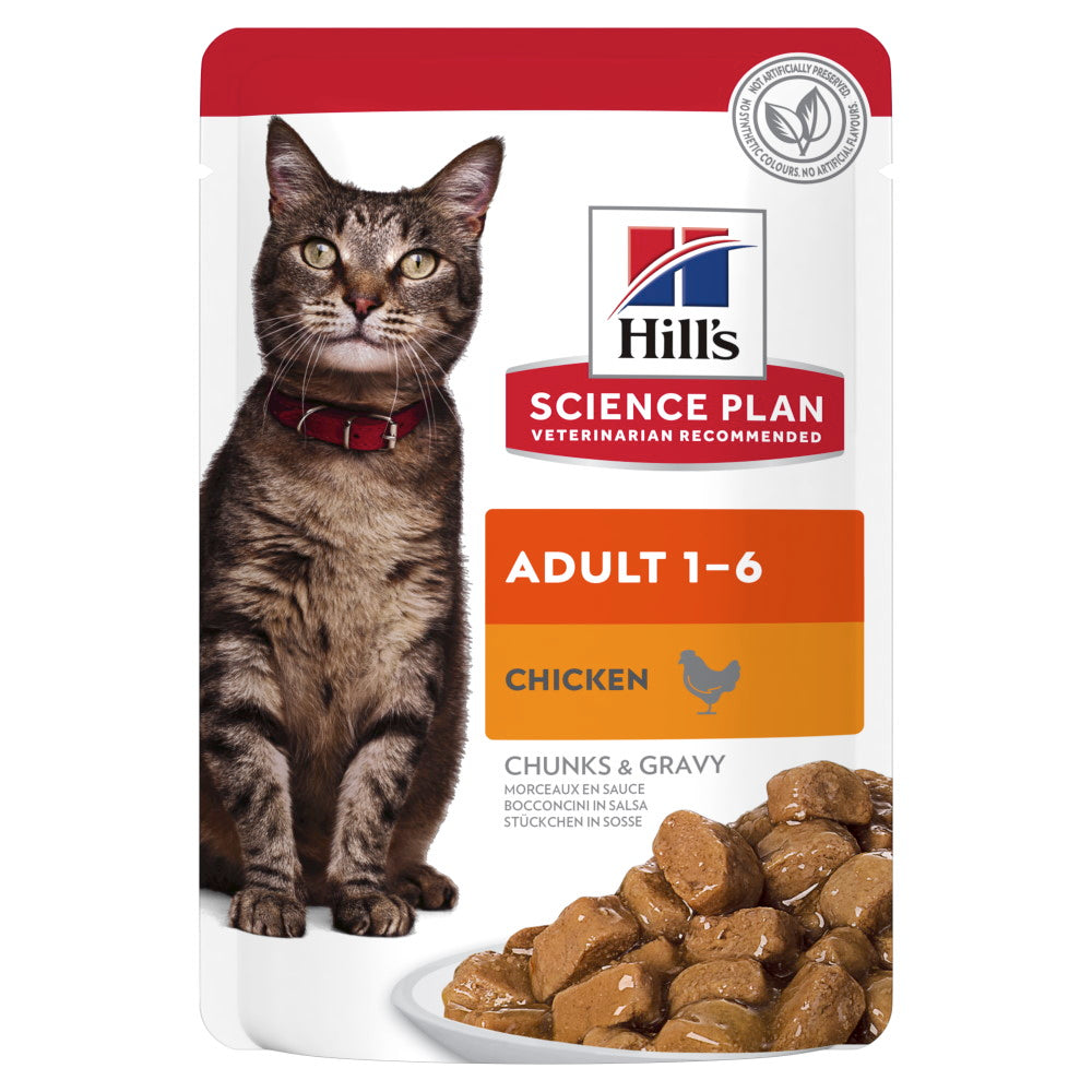 Hrană umedă pisică Hill's - Adult - Pui - 85 g
