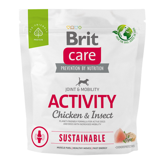 Hrană uscată câini Brit Care - Adult - Activity - Pui și Insecte - 1 kg