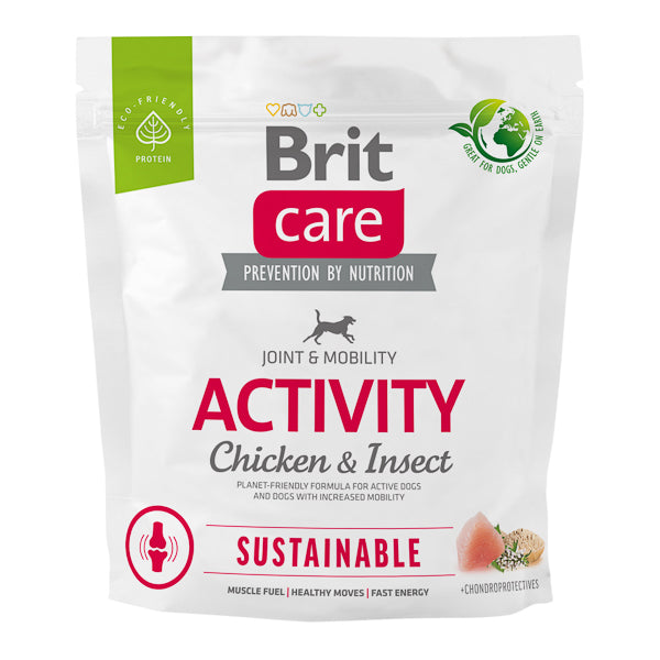 Hrană uscată câini Brit Care - Adult - Activity - Pui și Insecte - 1 kg