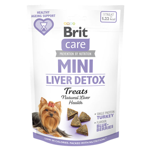Recompense câini Brit Care - Detox - Curcan și Afine - 50 g