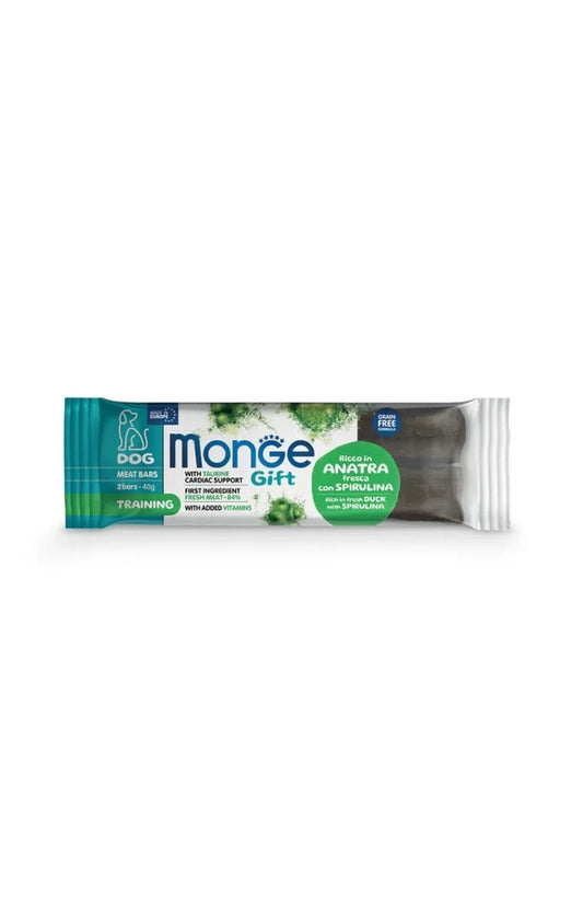 Recompense câini Monge - Dresaj - Rață și Spirulină - 40 g