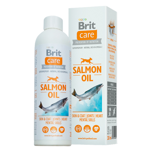 Ulei de somon Brit Care pentru câini și pisici - 250 ml.