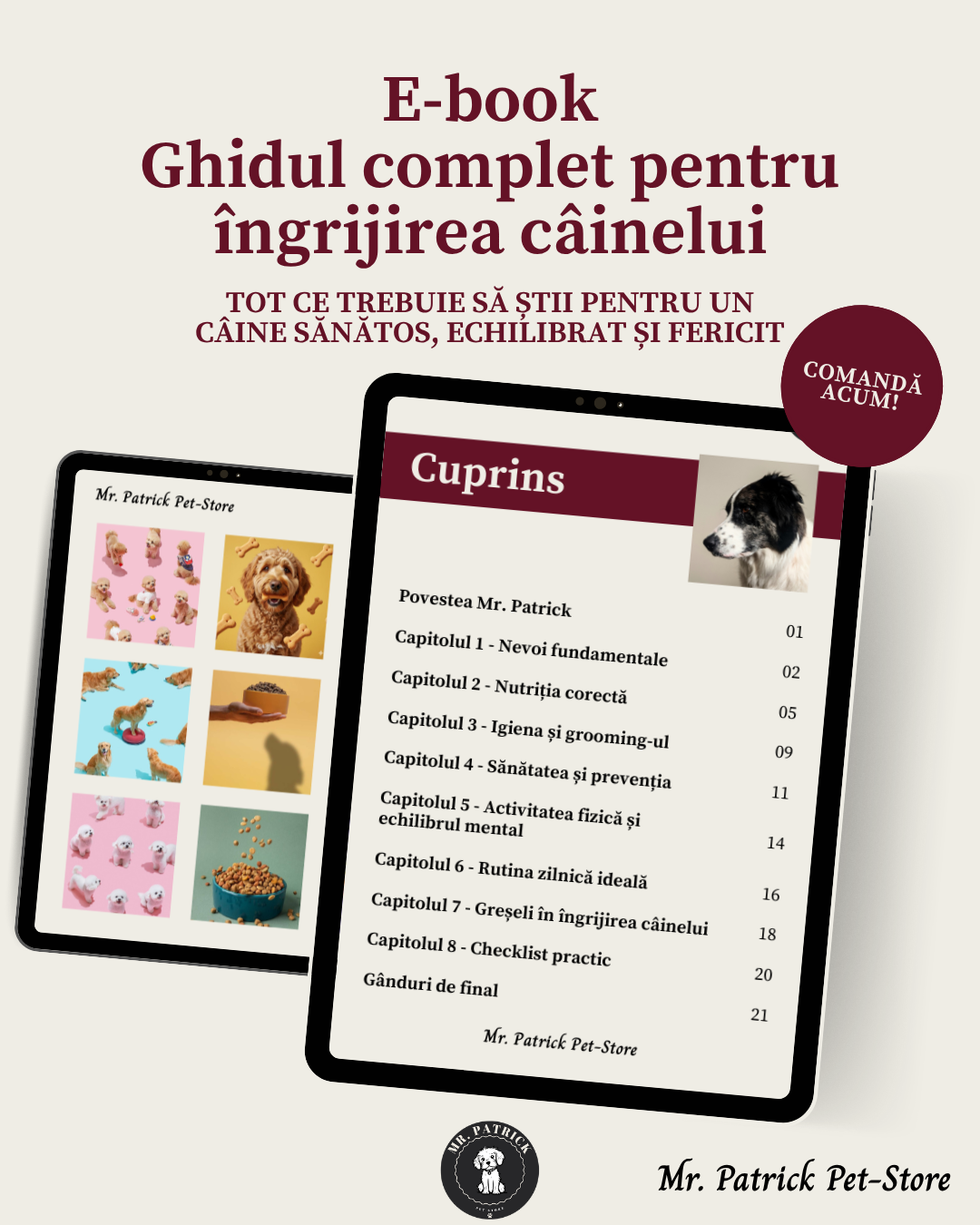Ghidul complet pentru îngrijirea câinelui - E-book online