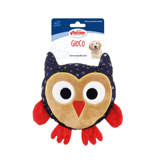 Jucărie pluș câini - Bufniță Crăciun