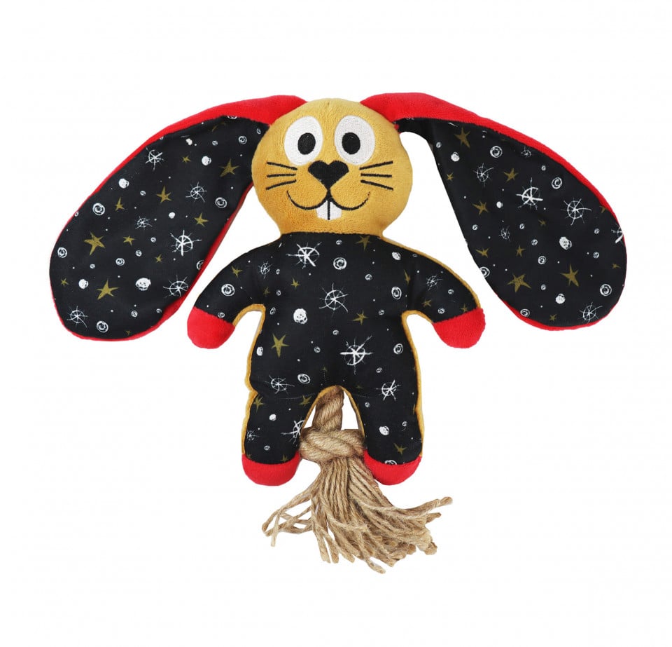 Jucărie pluș câini - Iepuraș Crăciun