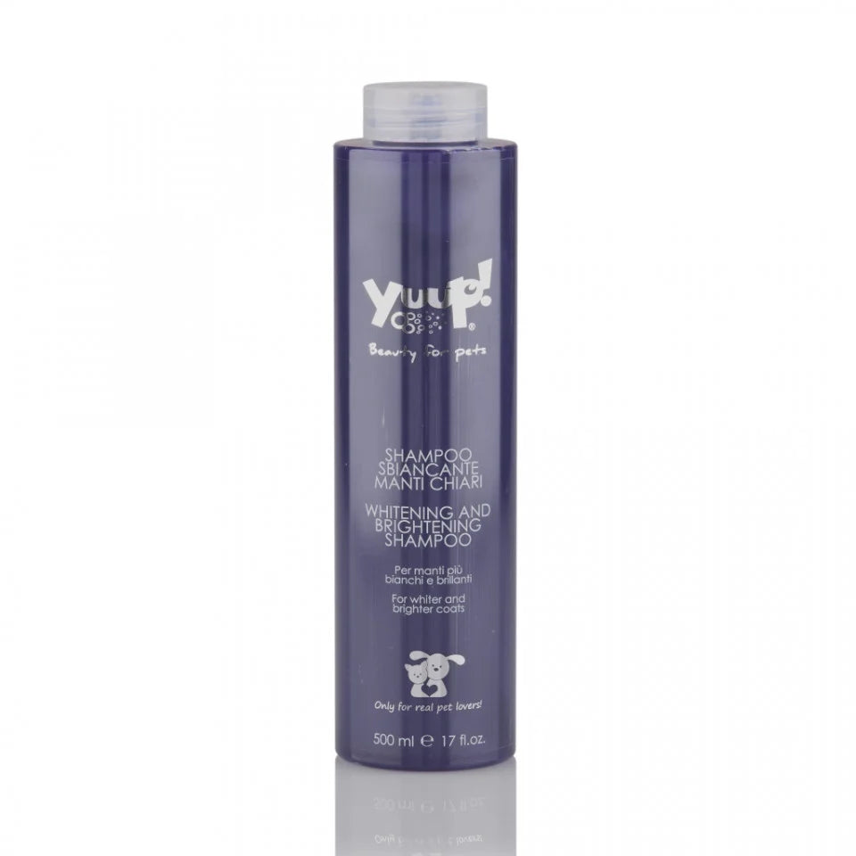 Șampon pentru Câini YUUP - White - Îngrijire Specială pentru Blana Albă și Strălucitoare - 500 ml.