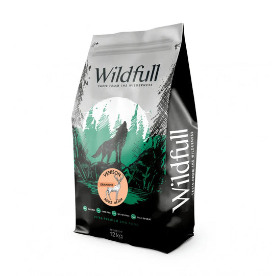 Hrană uscată câini Ultra-premium Wildfull - Adult Mediu-Maxi - Vânat - Mr. Patrick