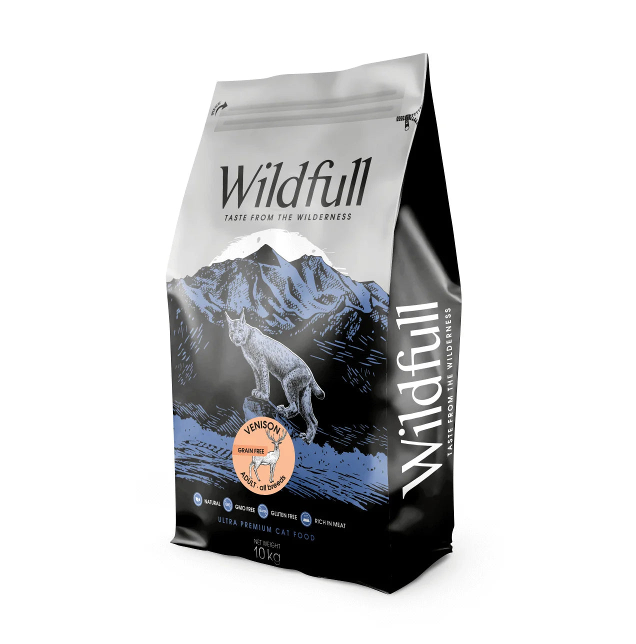 Hrană uscată pisică Ultra-premium Wildfull - Adult - Vânat - Mr. Patrick